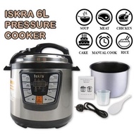 ISKRA 6L Electric Pressure Cooker Timer Rice Cooker
