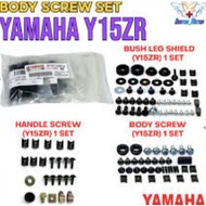 Screw Cover Set Skru Body Yamaha Y15 Y15 V1 FULL SET