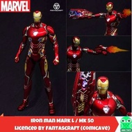 Fantascraft Marvel Avengers Iron Man 50 Ironman Mark L Diecast Figure 合金