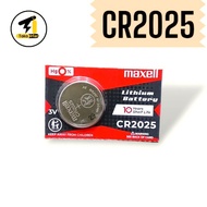 Original Maxell Lithium CR2025 Battery 3V Battery
