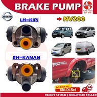 S2U Rear Wheel Brake Pump Nissan NV200 Cylinder Hydraulic Brake Part Pam Brek Belakang Kereta