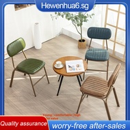 Industrial Dining Chair Loft Nordic Iron Art Metal Copper Leg Bar Chair Made Of Old Bars Coffee Shop