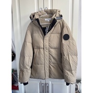 Metes Down Jacket Winter 90 Down Thickened Hooded Warm Duck Down Jacket Casual Couple Down Jacket