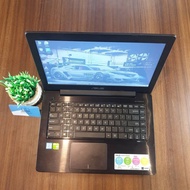 Laptop asus core i5 4gb hdd 1tb bekas second