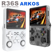 Original R36S Portable Handheld Game Controller with 3.5" HD Screen, Rechargeable Battery - Perfect 