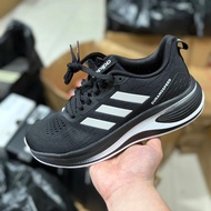 SL Adidas Running Shoes Lightweight Black White Black Casual Sports Running Shoes.Using the Backpalm