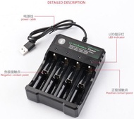Original GIF RED 16340 14500 18650 2800 9800 9900 12000 MAH Rechargeable Battery 3.7V Li-ion Battery