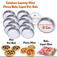 Mini Pizza Pans 1 dozen (12 pcs) |Mini folding cake pan |Milk Pie Pan |Balinese Pie Mold |Multi-Func