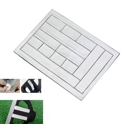 1 Pc 30g Golf Lead Tape Silver 9*6.3cm Highly Malleable Golf Clubs Add Weight Golf Weighted Lead She