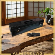 [Almencla2] Secure Aluminum Knives Case with Handle and Slots Chef Knives Block Organizer for Home C