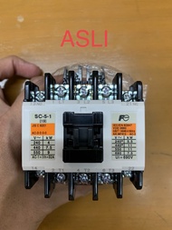 KONTAKTOR CONTACTOR FUJI SC-5-1 110220380 VAC FUJI ELECTRIC