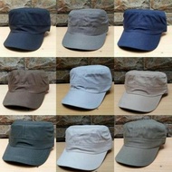 Topi komando bahan kanvas original