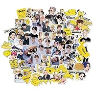 100 Pcs for BTS Bangtan Boys Waterproof Stickers 2021 MUSTER SOWOOZOO Stickers for Bangtan Boys Photo Suitcase Stickers Korean for SOWOOZOO/butter permission to dance Photo Stickers Pajamas Suit KPOP