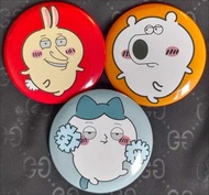 Chiikawa x Family Guy Mashup Pin – Funny Anime Cartoon Crossover Badge – Stewie, Brian, Quagmire