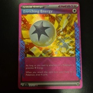 Pokemon Card TCG : SV8 Surging Sparks: Enriching Energy 191/191 Ace Rare 100% Original Pokemon Card
