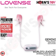 (SG) LOVENSE Gemini Nip Clamp With Vibration and Appl Controll Vibrating for Women Couple