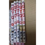 GTO 1-5 书2nd hand comic book