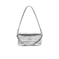 Belle | Genuine Leather Silver Women Bag