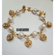 💖RANTAI TANGAN MUTIARA ORIGINAL EMAS SUASA