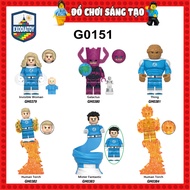 The Fantastic 4 First Steps Superhero Minifigure Model - Creative Toys - XINH G0151