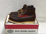 舊版 Made in USA Red Wing 8138 Leather Work Boots Shoes 有鋼印真貨連掛牌原裝 work wear vintage ma-1 levis 501 xx