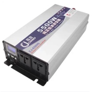 CJ inverter 5500W 12v/24V อินเวอร์เตอร์เพียวซายเวฟ100% ตัวแปลงไฟ Dc to Ac ตัวแปลงไฟรถ สินค้าพร้อมส่