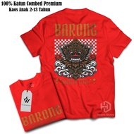 Kaos Anak GWSM barongan murah Bahan Katun Combed