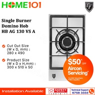 EF Single Burner Domino Hob HB AG 130 VS A