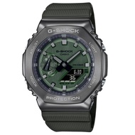CASIO卡西歐 G-SHOCK 農家橡樹 時尚金屬八角雙顯腕錶 GM-2100B-3A _廠商直送