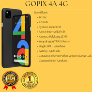 permanen bc Google pixel 4a 4G 6-128gb second orignal