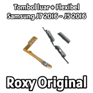 TOMBOL Plus Outer Button flexible flexible on off power button Samsung Galaxy j510 j5 2016 j710 j7 2