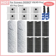 Replacements Roller Rag Side Brush Hepa Filter Dust Bag Parts For Ecovacs DEEBOT X9 X9 Pro X9 Pro Om