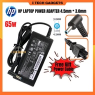 ITECHGADGETS HP Laptop Charger Laptop HP Probook Elitebook Envy Chromebook 45w 65w Hp Charge Cas Lap