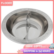 Floorr Extra Thick Fondue Pot Divided Hot For Home