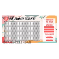 CELENGAN TARGET MURAH CELENGAN TARGET VIRAL CELENGAN TARGET BUKA TUTUP SOUVENIR HADIA CELENGAN TARGET PERMANEN CELENGAN ANAK TABUNGAN