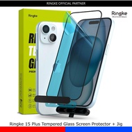 Ringke 15 Plus Tempered Glass Screen Protector + Jig