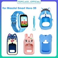 Cute-Design Masstel Smart Hero 20 Smartwatch Case for Kids with Neck Strap