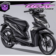 SC.204/STRIPING CUTTING BEAT FI/STICKER BEAT FI 2016-2019/STRIPING MOTOR/STICKER MOTOR/STRIPING ICON