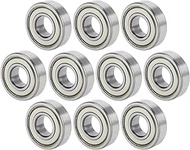 A ABSOPRO 6204ZZ Deep Groove Ball Bearing P6 20 x 47 x 14 mm Lubricated Bearings Double Metal Seal B