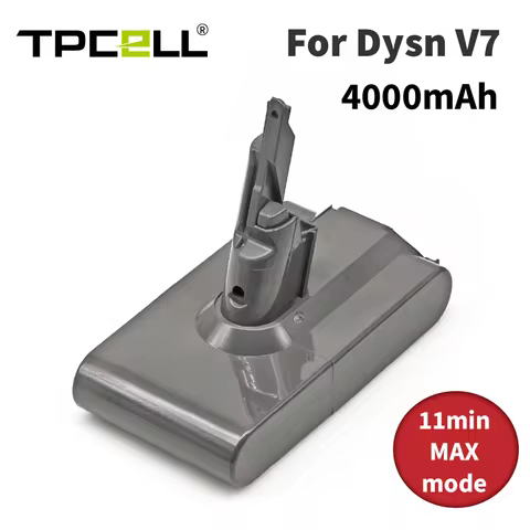 TPCELL 4AhAh For Dyson V7 Battery 21700 cell V7 Absolute Handheld Vacuum Cleaner For Dyson V7 SV11 R