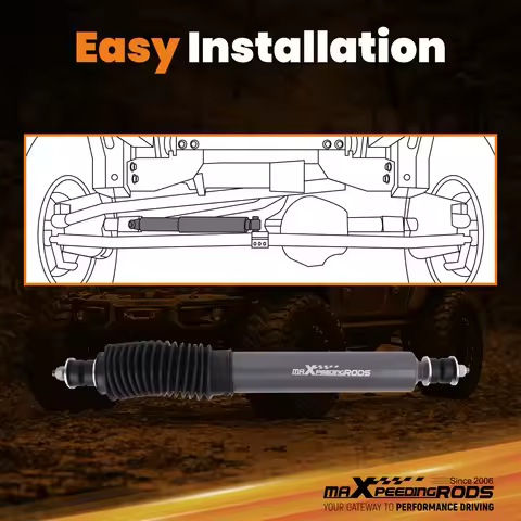 Steering Stabilizer For Suzuki Samurai 1986-1991 For Jeep CJ 4WD 59-1986