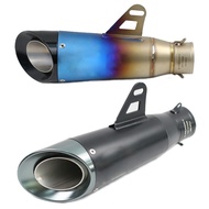 51MM Motorcycle Exhaust Pipe Escape Moto Muffler toce exhaust for yamaha r1 YZF-R125 R15 GSRX k7 600