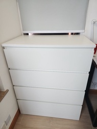 IKEA MALM Chest of 4 Drawers
