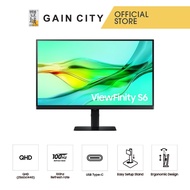 Samsung Viewfinity S6 Monitor S27d604 | 24" Qhd Monitor Ips | 2560x1440 | 5ms | 100hz | Height Adjus