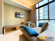 Pangsapuri 45 m² dengan 1 bilik tidur dan 1 bilik mandi peribadi di Persiaran Jonker (The Pines Stud