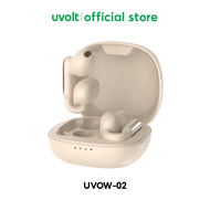 uvolt UVOW-01 หูฟังบลูทูธ Open Ear Clip Bluetooth 5.4 หูฟังบลูทูธไร้สาย กันน้ำ IPX4 ระบบสัมผัส ใช้งา