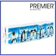 Premier Facial Tissue Hanky Pack(10pack × 10sheet) Premier Penguin Pocket Tissue