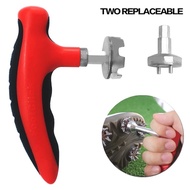 🇲🇾 Two Way Golf Shoes Spike Studs Open Tool - Key Wrench (Red) - For FootJot FJ Adidas Ecco Golf Sho