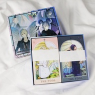 2-in-1 Twin Angel Light and Dark Angel Tarot deck 12 * 7cm 156pcs anime Tarot cards In Rigid Box 78 