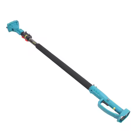 Cordless Pruning Shears Extension Pole Anti Slip Handle Rotating Head Electric Tree Pruner Pole 8.2 